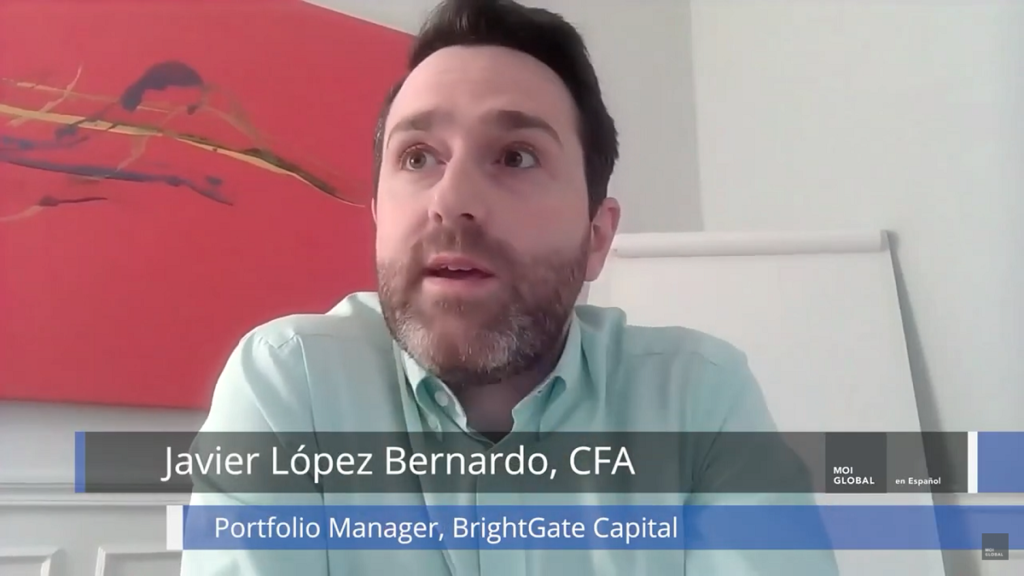 Javier López Bernardo, CFA, Portfolio Manager de BrightGate Capital (España), comenta por qué la oportunidad energética está en renta fija y no renta variable. Además, comenta dos posiciones que tenía en cartera: Lukoil e Imperial Oil.