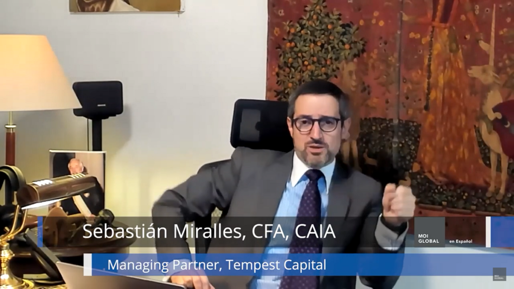 Sebastián Miralles, CFA, CAIA, Managing Partner de Tempest Capital, explica por qué estamos viviendo alta inflación y por qué de la crisis energética.